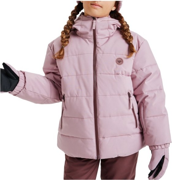 Thumbnail - Roxy - Girl's Snowy Hill Puffy - Skijacke Gr 8 Years - S lila