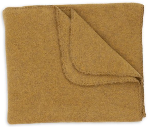 Engel - Erwachsenen-Decke mit Muschelkante - Decke Gr 150 x 180 cm braun