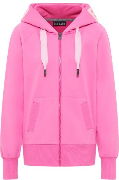 ELBSAND - Women's Kelda Hood-Jacket - Sweat- & Trainingsjacke Gr M rosa