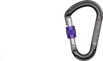 Beal - Be Lock Screw - Schraubkarabiner grau