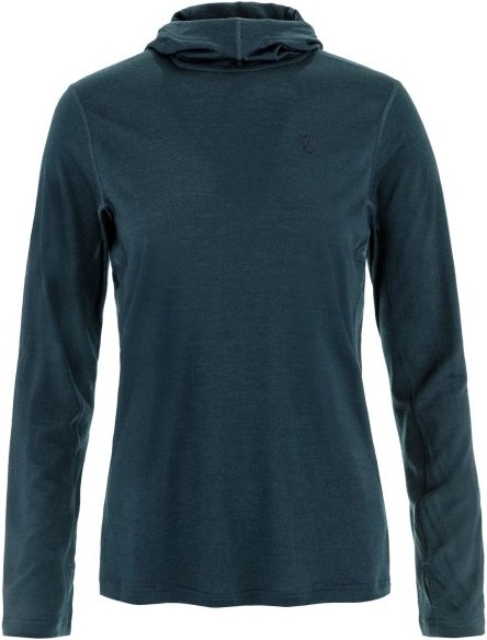 Fjällräven - Women's Abisko Wool Hoodie - Merinoshirt Gr XS blau