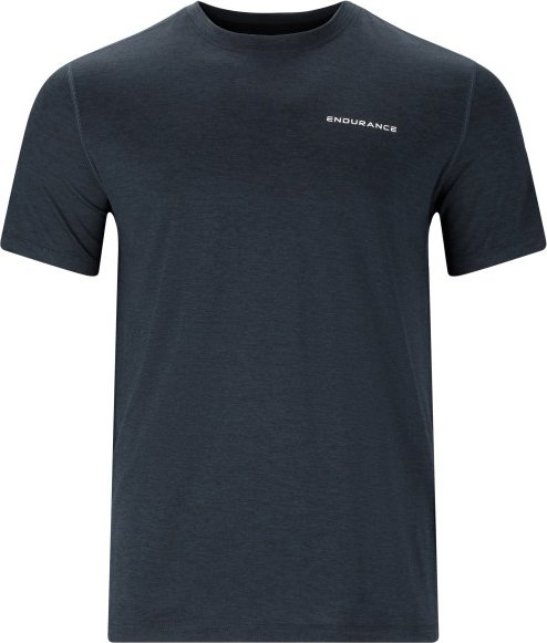 ENDURANCE - Abdon Melange S/S Tee - Funktionsshirt Gr S blau