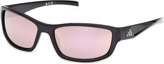 adidas eyewear - ES0005 S3 - Fahrradbrille grau/rosa