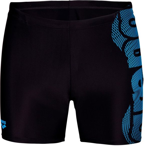 Thumbnail - Arena - Swim Mid Jammer Graphic - Badehose Gr 5 schwarz