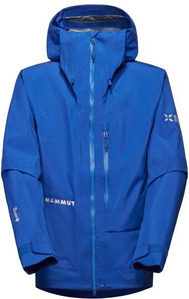 Thumbnail - Mammut - Eiger Nordwand Advanced Hardshell Hooded Jacket - Regenjacke Gr XL blau