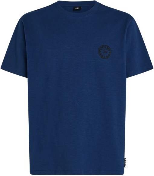 O'Neill - Slub Back Print T-Shirt - T-Shirt Gr L blau