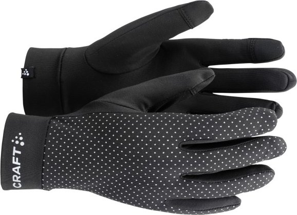 Thumbnail - Craft - Lumen 2 Fleece Glove - Handschuhe Gr 11 - XL schwarz/grau