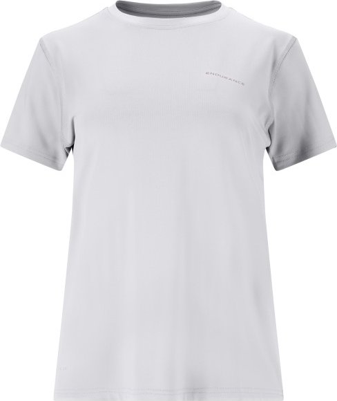 ENDURANCE - Women's Yonan V2 Performance S/S Tee - Funktionsshirt Gr 34 weiß/grau