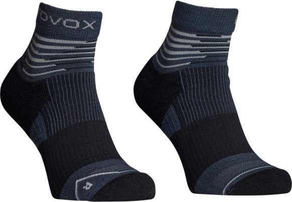 Ortovox - Women's All Mountain Quarter Socks - Merinosocken Gr 35-38 schwarz/blau