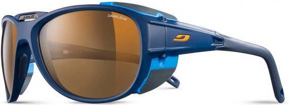 Julbo - Explorer 2.0 Cameleon S2-4 - Gletscherbrille Gr L blau