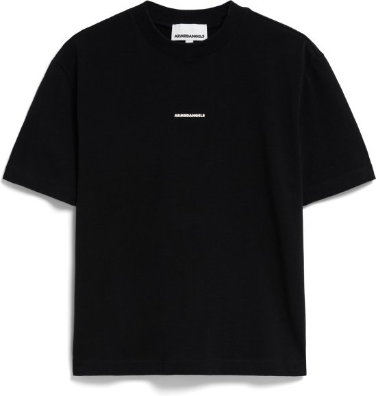 ARMEDANGELS - Women's Tarjaa Wordmark - T-Shirt Gr XXL schwarz