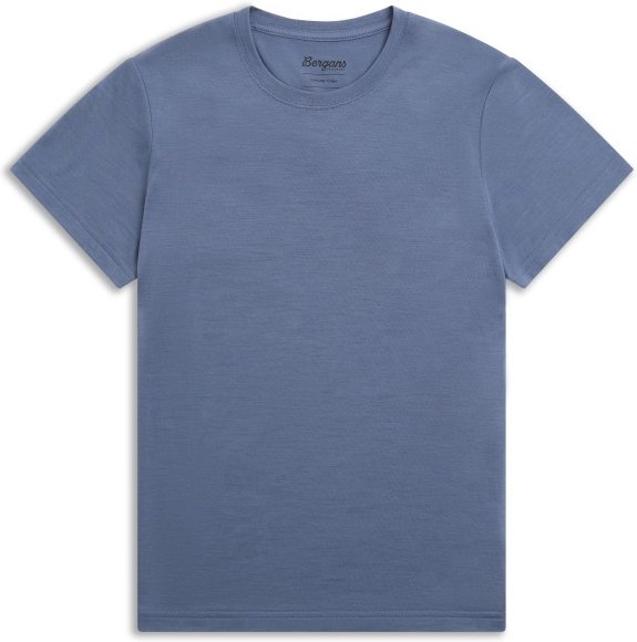 Bergans - Women's Merino Light Tee - Merinoshirt Gr S blau/grau