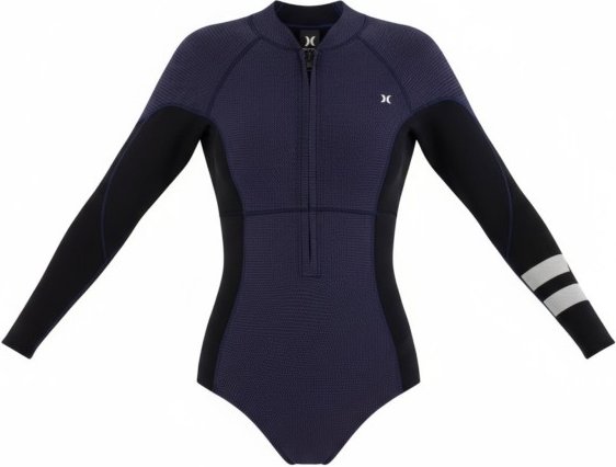 Hurley - Women's Air Texture Springsuit 2/2mm - Neoprenanzug Gr 8 blau