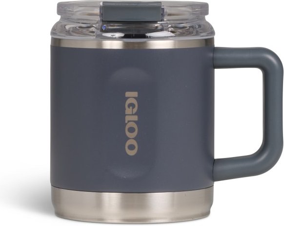 IGLOO - Coffee Mug 15 - Isolierbecher Gr 443 ml blau/grau