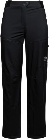 La Sportiva - Women's Crossridge Softshell Pant - Skihose Gr L - Regular schwarz