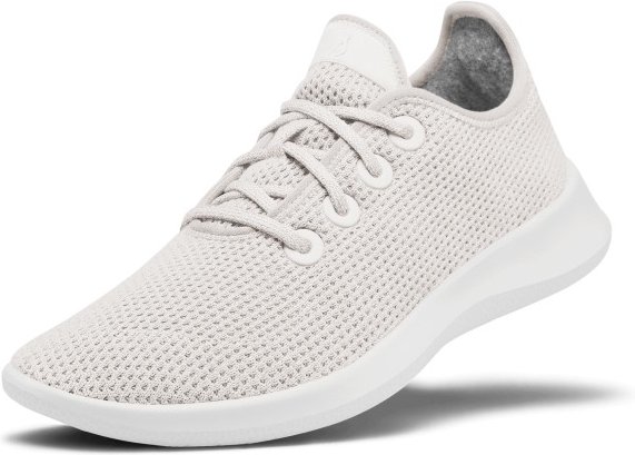 allbirds - Tree Runner - Sneaker Gr 44 weiß/grau