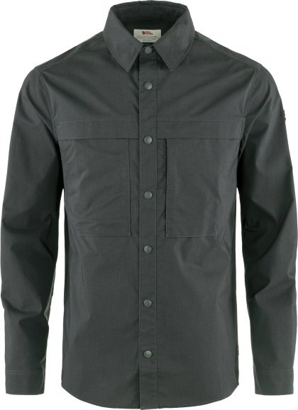 Fjällräven - Abisko Trail Shirt L/S - Hemd Gr S grau