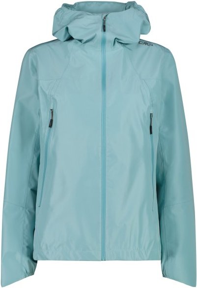 CMP - Women's 2 Layer Jacket Fix Hood - Regenjacke Gr 42 türkis