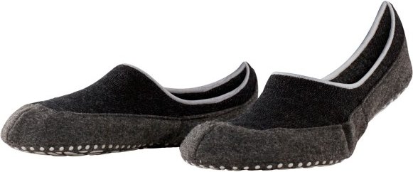 Thumbnail - Falke - Cosyshoe Home Low - Hüttenschuhe Gr 45-46 schwarz/grau