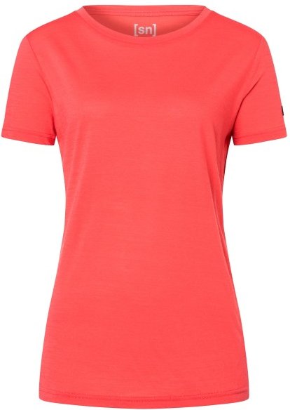 super.natural - Women's Essential Tee - Merinounterwäsche Gr M rot