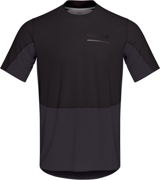 Norrøna - Senja Equaliser Lightweight T-Shirt - Laufshirt Gr S schwarz