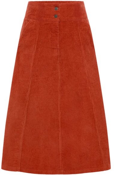 Thumbnail - Tranquillo - Women's Cordrock aus Biobaumwolle - Rock Gr 36 rot