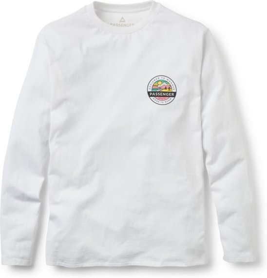 Passenger - Odyssey Recycled Cotton L/S T-Shirt - Longsleeve Gr XXL weiß