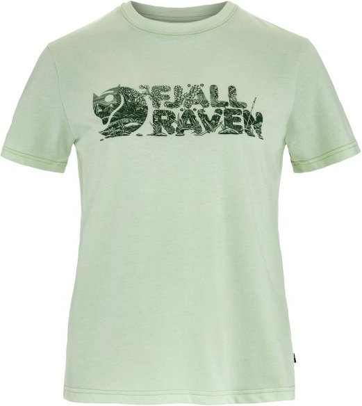 Fjällräven - Women's Lush Logo T-Shirt - T-Shirt Gr S grün