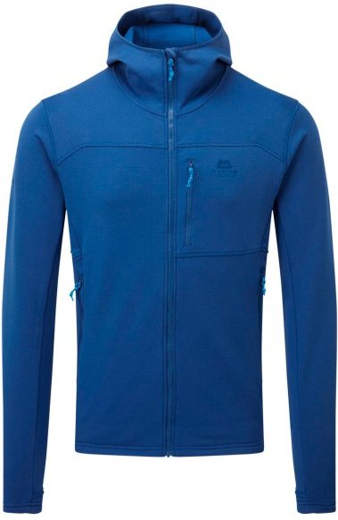 Mountain Equipment - Durian Hooded Jacket - Fleecejacke Gr XL blau