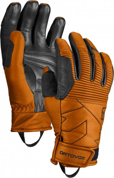 Ortovox - Full Leather Glove - Handschuhe Gr S braun