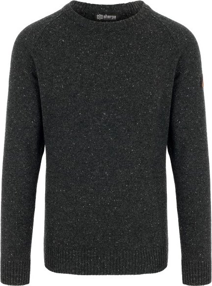 Sherpa - Kangtega Crew Sweater - Merinopullover Gr L schwarz