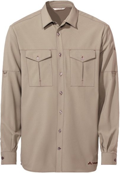 Thumbnail - Vaude - Rosemoor L/S Shirt II - Hemd Gr M beige