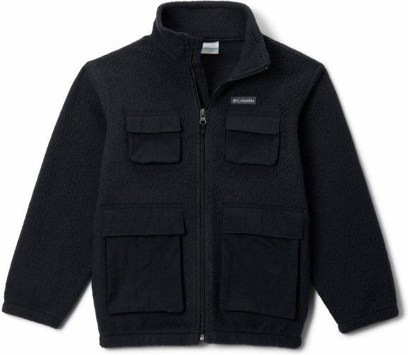 Columbia - Kid's Jasper Ridge Pebbled Fleece Full Zip - Fleecejacke Gr XXS schwarz