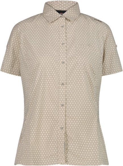 CMP - Women's Shirt with Chest Pocket - Bluse Gr 44 beige