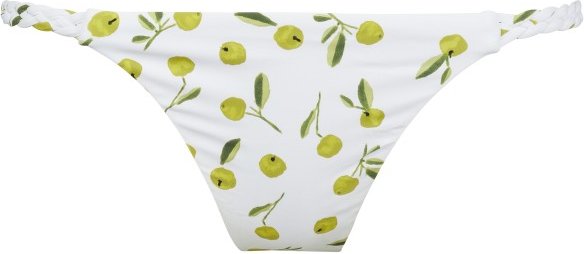 Thumbnail - Seafolly - Women's Summercrush Hipster With Plaited Detail - Bikini-Bottom Gr 34 weiß