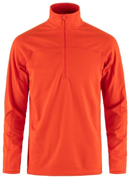 Thumbnail - Fjällräven - Abisko Lite Fleece Half Zip - Fleecepullover Gr XL rot