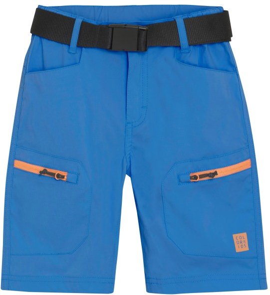 Color Kids - Kid's Shorts Outdoor with Zip Pockets - Shorts Gr 140 blau