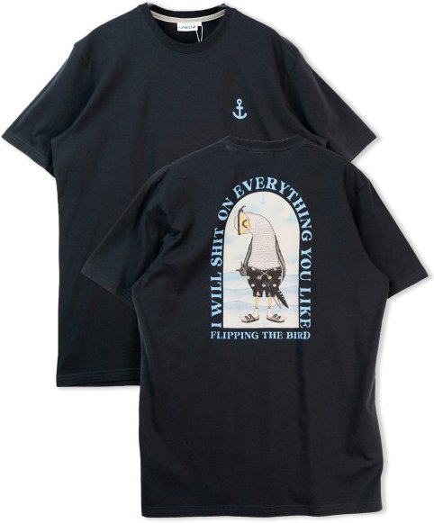 LAKOR - Back Flipping T-Shirt - T-Shirt Gr XL schwarz