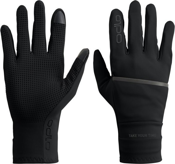 Thumbnail - Odlo - Gloves Full Finger Multisport Windproof Light - Handschuhe Gr S schwarz