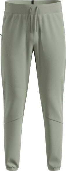 Thumbnail - Odlo - Zeroweight Pro Windproof Warm Pants Regular Length - Langlaufhose Gr S oliv/grau