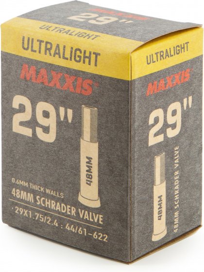 Thumbnail - Maxxis - Ultralight 29'' (Breite: 1,75-2,4'') - Fahrradschlauch Gr 29'' - 1,75-2,4'' schwarz