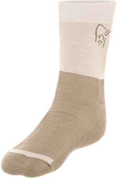Norrøna - Trollveggen Heavy Weight Merino Socks - Wandersocken Gr 43-45 beige
