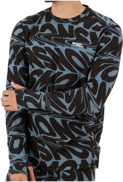 Thumbnail - Mons Royale - Cascade Merino Base Layer L/S - Merinounterwäsche Gr XL schwarz