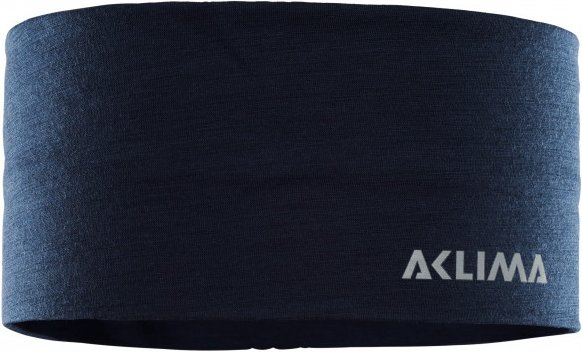 Aclima - Lightwool Headband - Stirnband Gr L blau