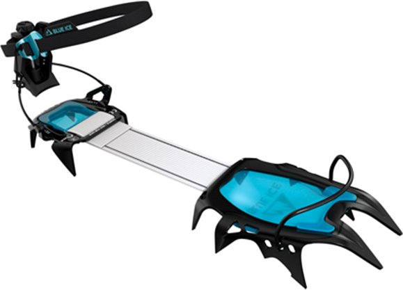 Blue Ice - Harfang Alpine Crampon - Steigeisen Gr 35-47 schwarz
