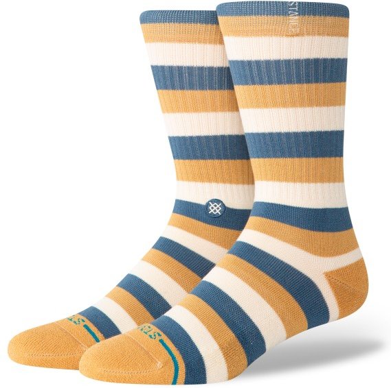 Stance - Hiland Crew - Multifunktionssocken Gr M beige