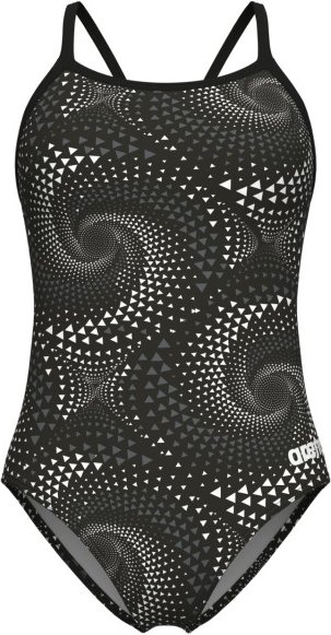 Arena - Women's Fireflow Swimsuit Lightdrop Back - Badeanzug Gr 36 grau/schwarz
