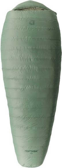 Nordisk - Ides -5° Wide Mummy Sleeping Bag - Daunenschlafsack Gr XL - bis 205 cm grün