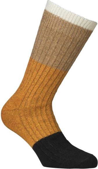 Thumbnail - Alpacasocks&Co - Merino Block - Multifunktionssocken Gr 39-42 braun