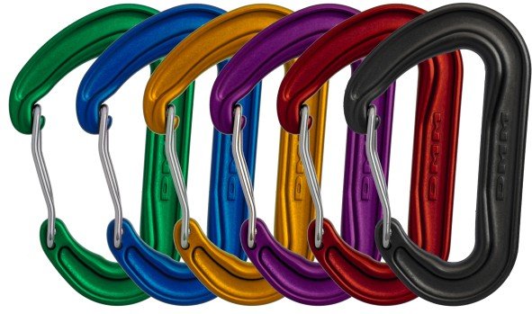 DMM - Wisp Colour 6 Pack - Schnappkarabiner bunt